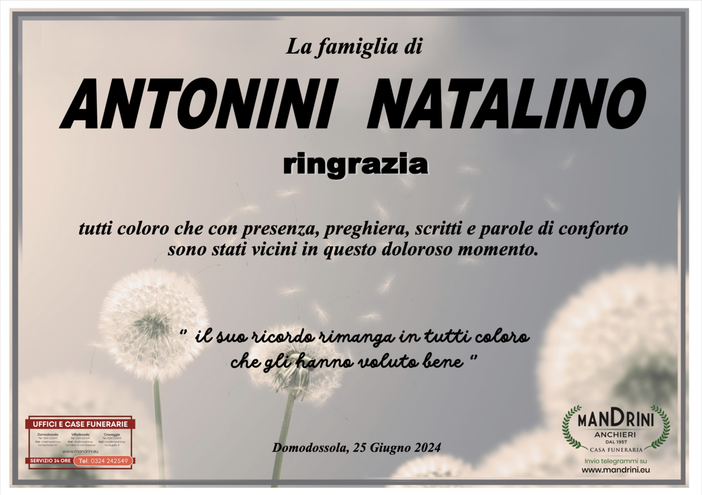 Ringraziamento