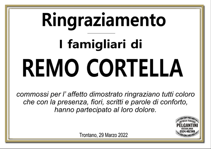 Ringraziamento