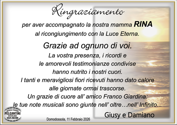 Ringraziamento