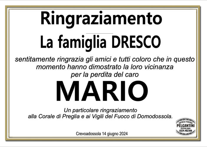 Ringraziamento