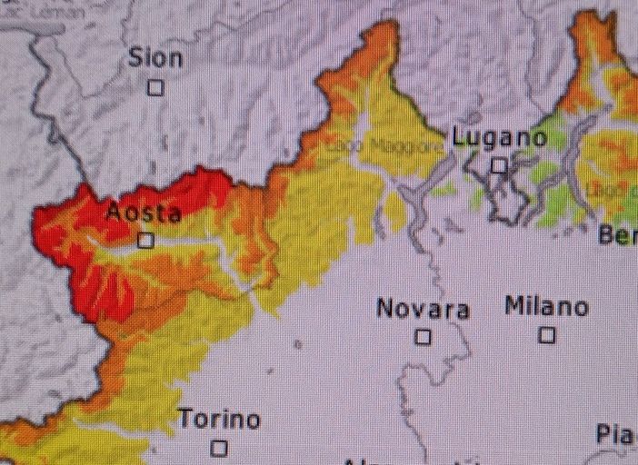 Aumenta il rischio valanghe in Ossola