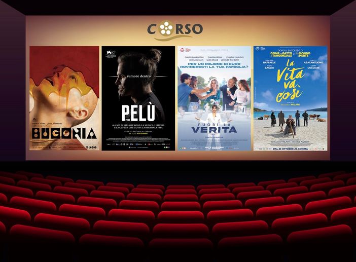 Settimana di grandi emozioni al Cinema Corso: quattro film da non perdere dal 13 al 17 novembre