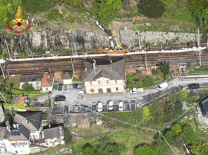 I Vigili del fuoco  hanno effettuato sorvoli sulle zone colpite dal maltempo FOTO