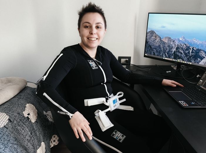 Villette, una neurotuta di ultima generazione per Sveva Bonomi, malata di fibromialgia