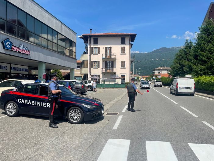 Carabinieri, nove denunce e sette patenti ritirate