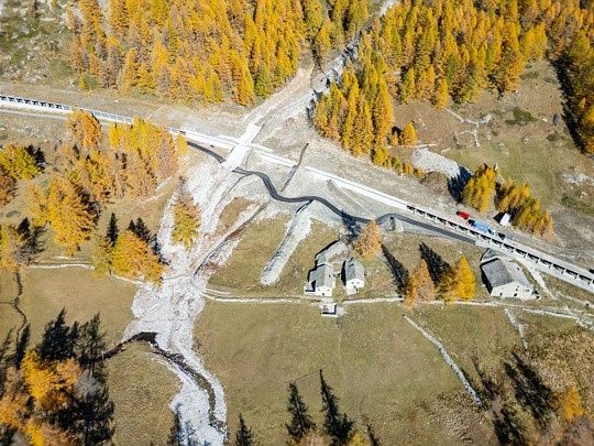 Diversi lavori sono stati eseguiti presso la Galleria Engi e in altri tratti della A9 Diversi lavori sono stati eseguiti presso la Galleria Engi e in altri tratti della A9