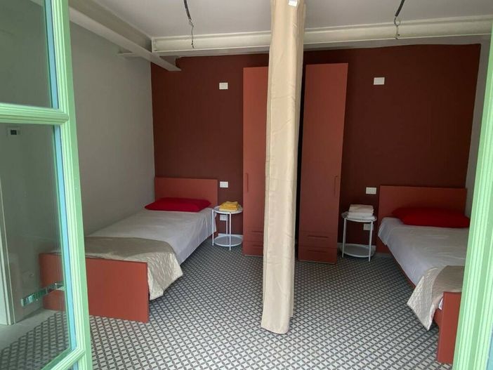 L'interno del polo sociale di via Marconi a Villadossola, inaugurato pochi giorni fa