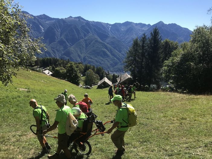 Escursionismo inclusivo, si terrà in Liguria il raduno nazionale del Cai "a ruota libera"