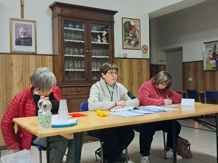 Da sinistra Annamaria Campoli, Alessandra Bergamini, Elena Bertone