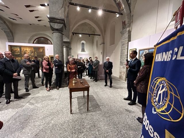 Conviviale al museo Galletti per il Kiwanis domese