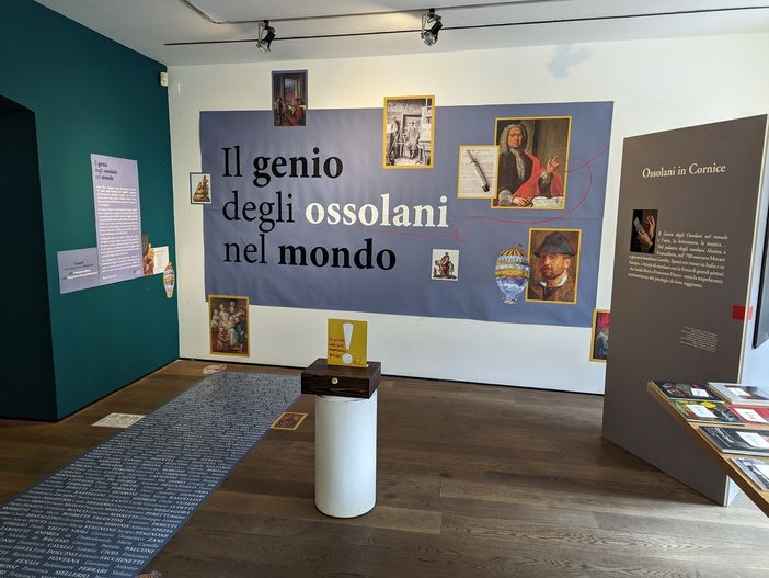 Si chiude con un &quot;aperitivo geniale&quot; la mostra &quot;Il genio degli ossolani nel mondo&quot;