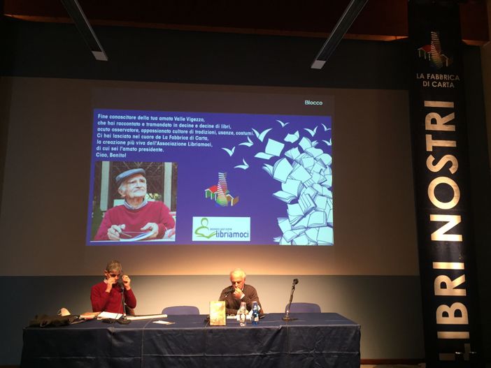 La Fabbrica di Carta ha ricordato Benito Mazzi La Fabbrica di Carta ha ricordato Benito Mazzi