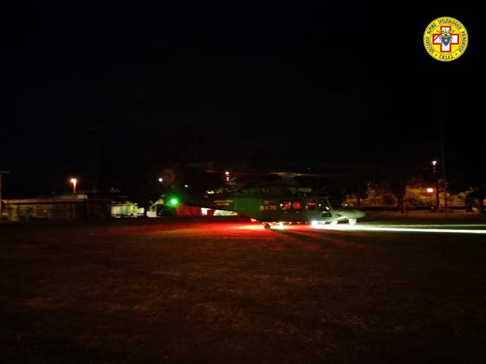 Uomini del Soccorso Alpino Piemontese rientrati dalla missione in Emilia Romagna Uomini del Soccorso Alpino Piemontese rientrati dalla missione in Emilia Romagna