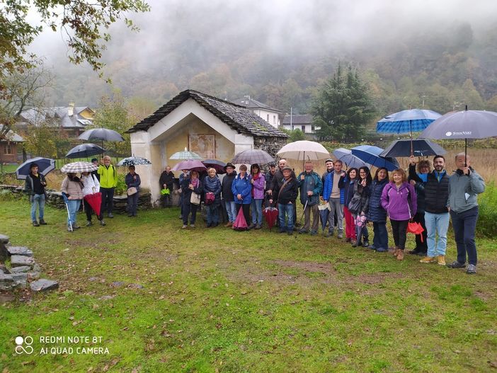 Inaugurato il percorso &quot;Ripar andar per argini&quot; a Cosasca    FOTO
