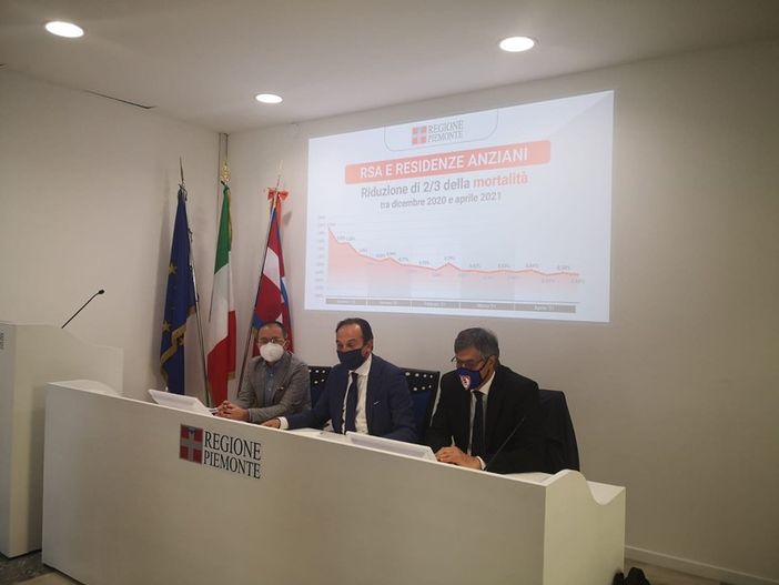 In Piemonte tamponi gratis per chi va a visitare i parenti nelle Rsa