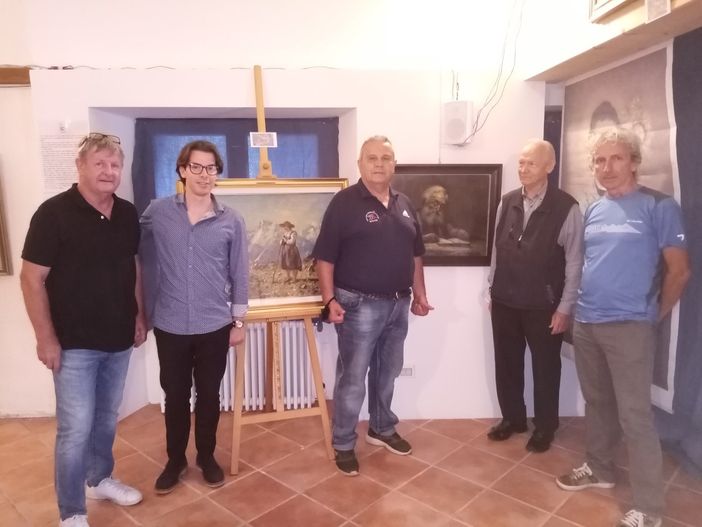 Inaugurata la mostra retrospettiva di Carlo Bossone Inaugurata la mostra retrospettiva di Carlo Bossone