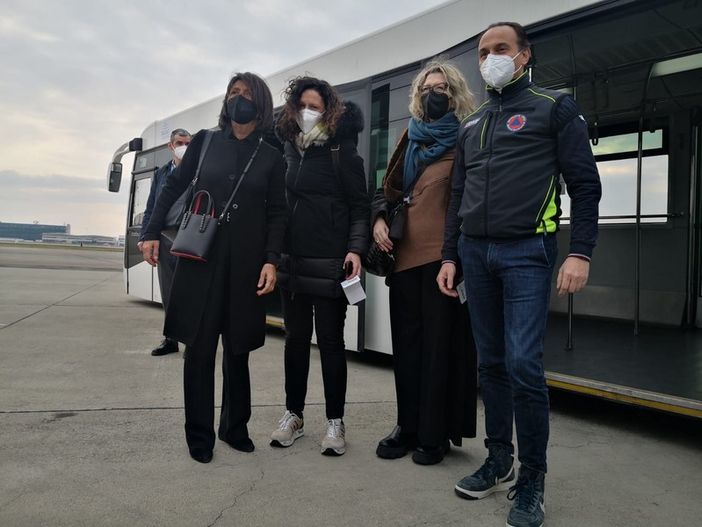 Al via missione per portare i bimbi ucraini malati di tumore al Regina Margherita. FOTO E VIDEO