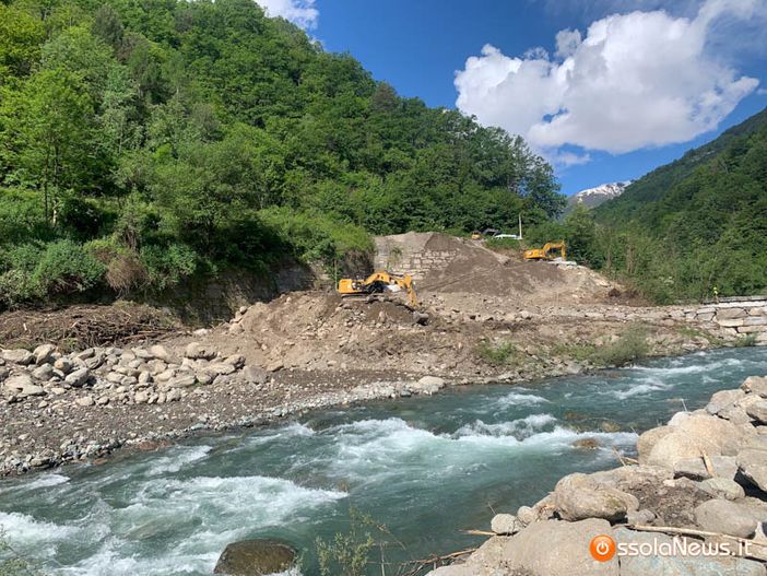 Divieto di balneazione nel Bogna, nella zona  dov'era caduta la frana
