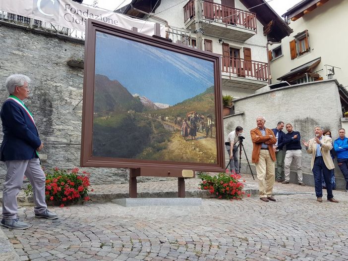 Toceno omaggia il pittore Giovanni Battista Ciolina