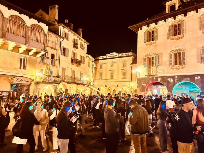 Domodossola, un successo la “discoteca silenziosa”