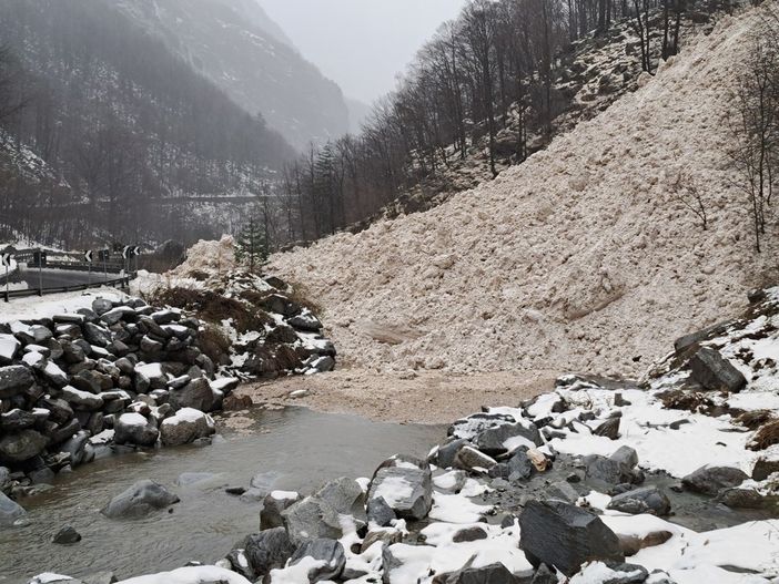 La valanga di Paglino La valanga di Paglino