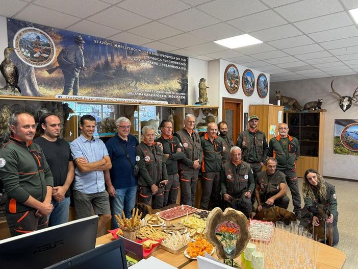 Nuove divise per i conduttori della Stazione di recupero degli ungulati feriti