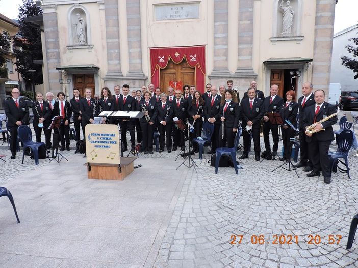 La banda di Bracchio celebra la patrona della musica La banda di Bracchio celebra la patrona della musica