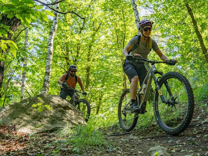 Ceneri Bike, per gettare uno sguardo sul Piano di Magadino fino al Lago Maggiore