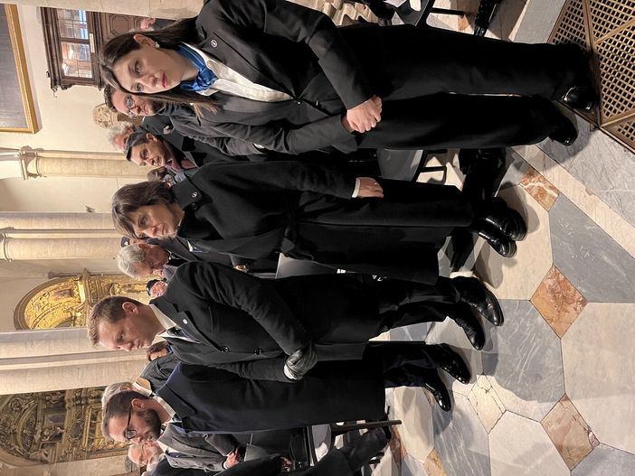 Anche una rappresentanza delle Guardie d’Onore del Vco al funerale del principe Vittorio Emanuele Anche una rappresentanza delle Guardie d’Onore del Vco al funerale del principe Vittorio Emanuele