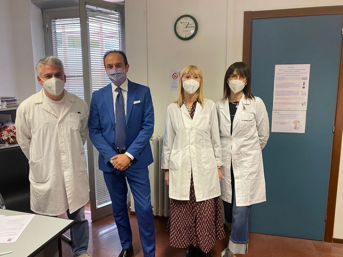 Visita al Coq e alla Casa della Salute di Omegna per il presidente Cirio FOTO