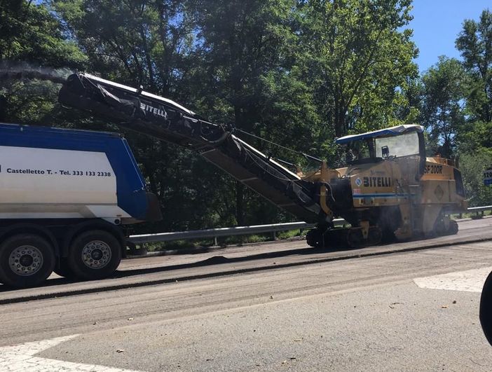 Lavori in superstrada, doppio senso in carreggiata nord tra Pallanzeno e Piedimulera