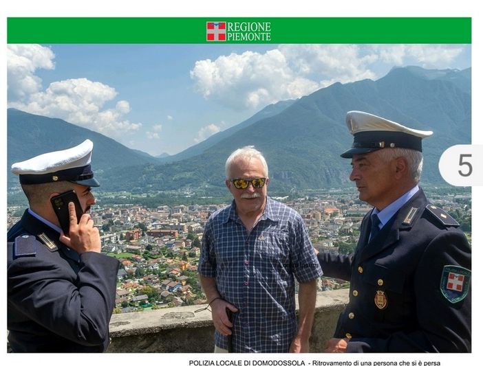 La Polizia locale domese sul calendario della Regione La Polizia locale domese sul calendario della Regione