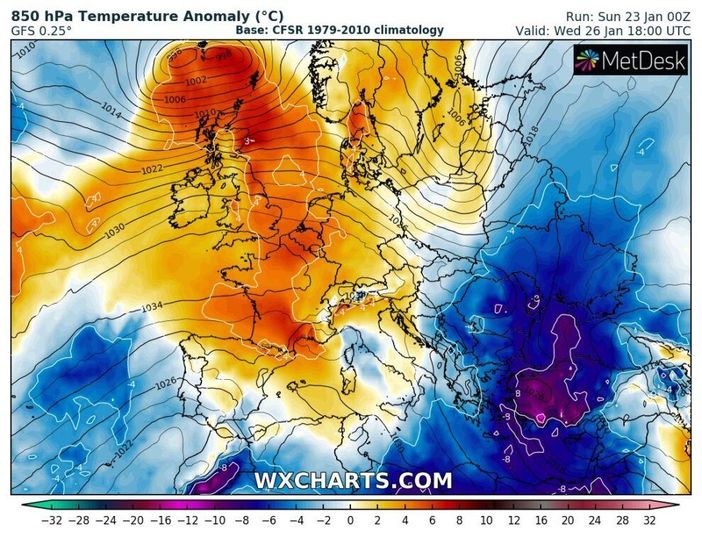 Gennaio senza precipitazioni e anche febbraio potrebbe partire male Gennaio senza precipitazioni e anche febbraio potrebbe partire male