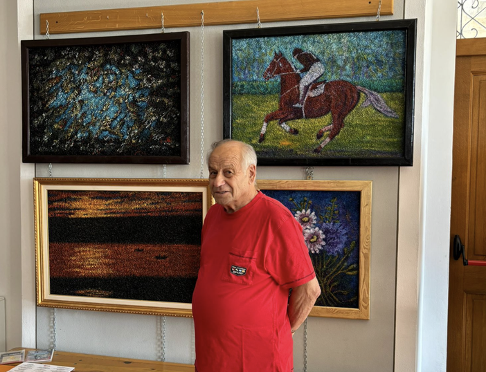 A Toceno la mostra d'arte di Salvatorino Casula FOTO A Toceno la mostra d'arte di Salvatorino Casula FOTO