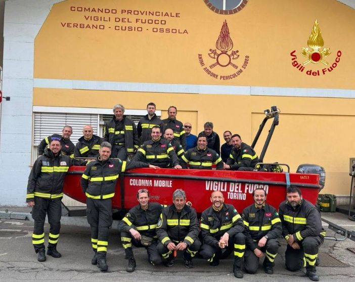 Concluso il corso di patente nautica per i vigili del fuoco del Piemonte Concluso il corso di patente nautica per i vigili del fuoco del Piemonte