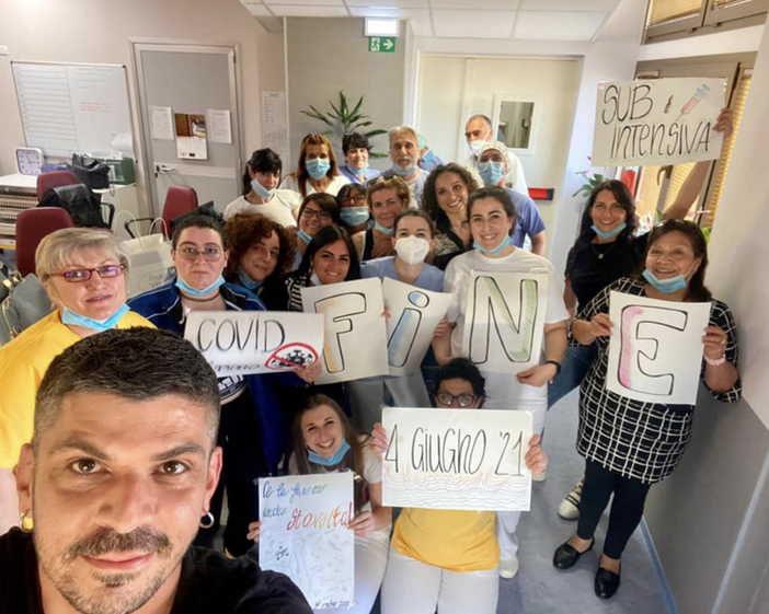 Chiuso il reparto Covid di Sub intensiva del Castelli. Nessun ricoverato al San Biagio e ad Omegna