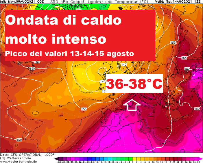 Dopo il luglio più piovoso di sempre si prospetta un Ferragosto bollente