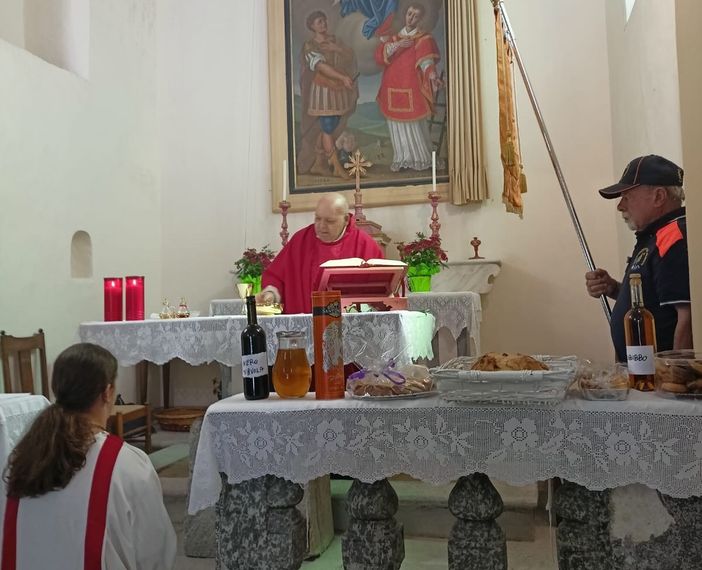 Celebrata a Calice la festa di San Defendente