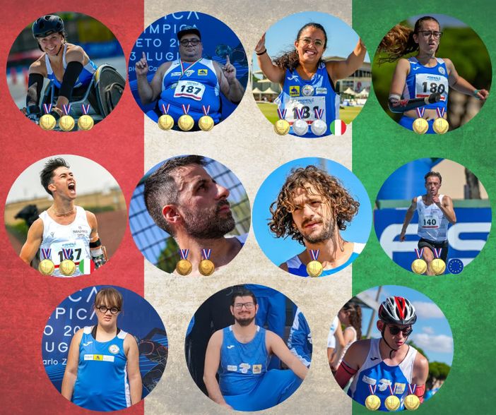 Pioggia di medaglie per Gsh Sempione a Grosseto: ori e un titolo assoluto nei 200 metri