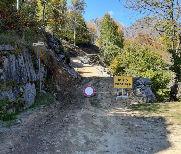 Bannio, ultimato il primo lotto della strada dell'alpe Provaccio Bannio, ultimato il primo lotto della strada dell'alpe Provaccio