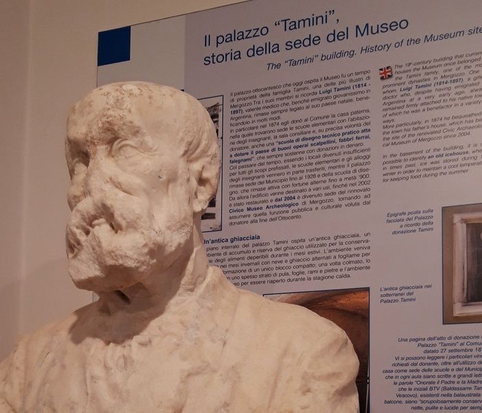 "Il benefattore ritrovato": a Mergozzo la presentazione del restauro del busto di Luigi Tamini "Il benefattore ritrovato": a Mergozzo la presentazione del restauro del busto di Luigi Tamini