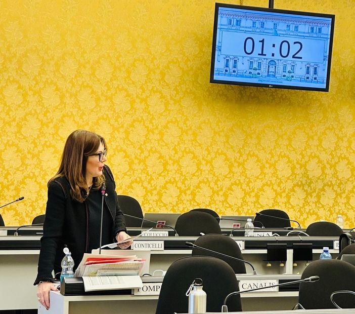 La consigliera regionale del Pd, Laura Pompeo