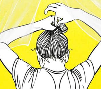 Magliette solidali a favore delle donne che protestano in Iran