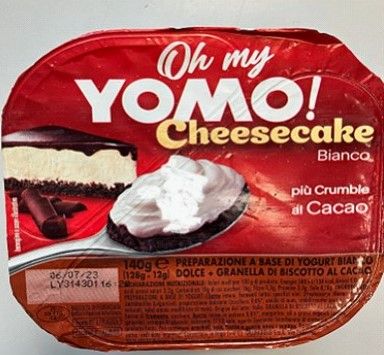 Richiamo di un lotto di yogurt Yomo per possibile presenza di frammenti metallici