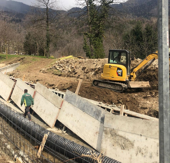 A Varzo procedono i lavori di messa in sicurezza del rio Bianca e del rio Ri