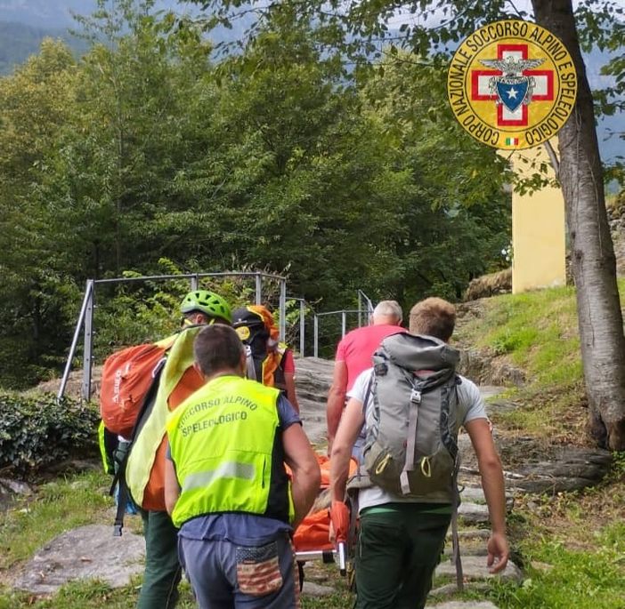 Si frattura una caviglia agli Orridi, recuperata dal Soccorso Alpino Si frattura una caviglia agli Orridi, recuperata dal Soccorso Alpino