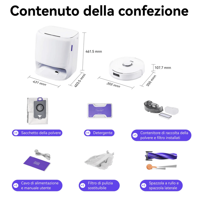 Robot Aspirapolvere e Lavapavimenti: Incontra l'Assistente Intelligente della Casa Moderna Robot Aspirapolvere e Lavapavimenti: Incontra l'Assistente Intelligente della Casa Moderna