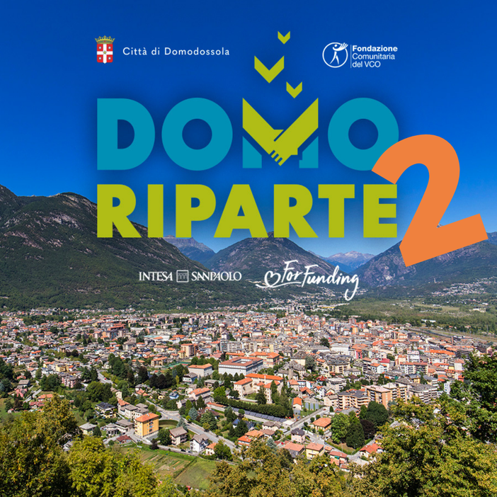 Seconda fase di ‘Domo Riparte’, la raccolta fondi organizzata da Fondazione Comunitaria