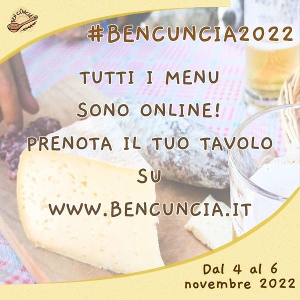 Dal 4 al 6 novembre a Biella torna Ben Cuncià Dal 4 al 6 novembre a Biella torna Ben Cuncià