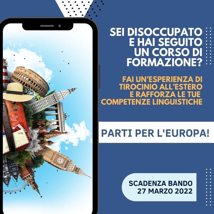 Seminario per conoscere le borse per i tirocini di Erasmus per neodiplomati e disoccupati Seminario per conoscere le borse per i tirocini di Erasmus per neodiplomati e disoccupati